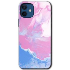 Apple iPhone 12 Liquid Lekeler Art Baskılı Uyumlu Silikon Kılıf