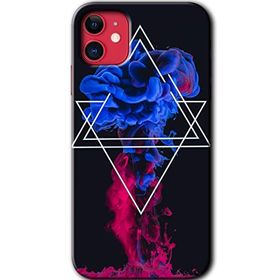 Apple iPhone 12 Mekanik Duman 1 Baskılı Uyumlu Silikon Kılıf