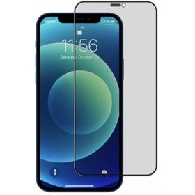 Apple iPhone 12 Mini (5.4) Karartmalı Hayalet Toz Önleyicili Privacy Ekran Koruyucu Kırılmaz Cam