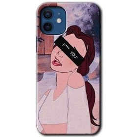 Apple iPhone 12 Mini Bad Girl Baskılı Uyumlu Silikon Kılıf