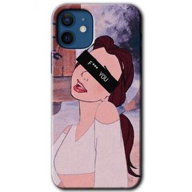 Apple iPhone 12 Mini Bad Girl Baskılı Uyumlu Silikon Kılıf