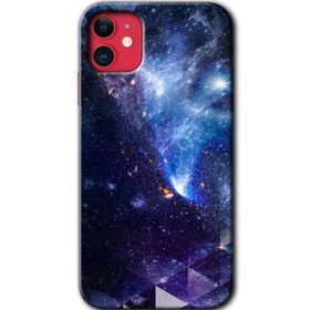 Apple iPhone 12 Mini Galaksi Baskılı Uyumlu Silikon Kılıf