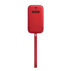 Apple İphone 12 Mini İçin Product Red Magsafe Özellikli Deri Kılıf