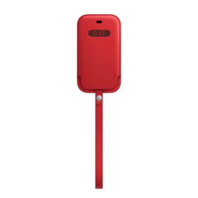 Apple İphone 12 Mini İçin Product Red Magsafe Özellikli Deri Kılıf