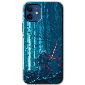 Apple iPhone 12 Mini Jedi Baskılı Uyumlu Silikon Kılıf