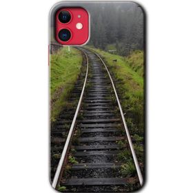 Apple iPhone 12 Mini Tren Yolu Baskılı Uyumlu Silikon Kılıf