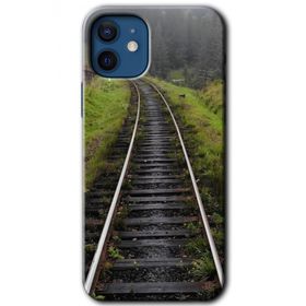 Apple iPhone 12 Mini Tren Yolu Baskılı Uyumlu Silikon Kılıf