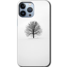 Apple iPhone 12 Pro Alone Tree Baskılı Uyumlu Silikon Kılıf