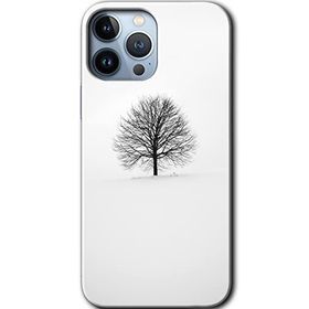 Apple iPhone 12 Pro Alone Tree Baskılı Uyumlu Silikon Kılıf