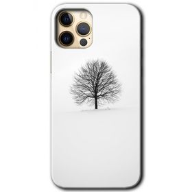 Apple iPhone 12 Pro Alone Tree Baskılı Uyumlu Silikon Kılıf