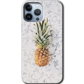 Apple iPhone 12 Pro Ananas Baskılı Uyumlu Silikon Kılıf