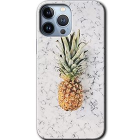 Apple iPhone 12 Pro Ananas Baskılı Uyumlu Silikon Kılıf