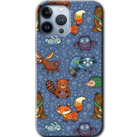 Apple iPhone 12 Pro Animals Funny Baskılı Uyumlu Silikon Kılıf