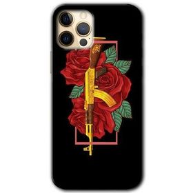 Apple iPhone 12 Pro Bedel Baskılı Uyumlu Silikon Kılıf