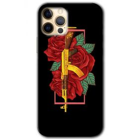 Apple iPhone 12 Pro Bedel Baskılı Uyumlu Silikon Kılıf