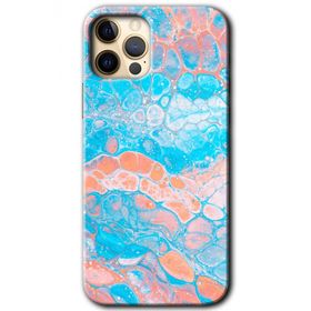 Apple iPhone 12 Pro Bubbles 1 Baskılı Uyumlu Silikon Kılıf