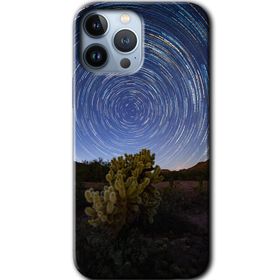 Apple iPhone 12 Pro Eclipse Sky Baskılı Uyumlu Silikon Kılıf