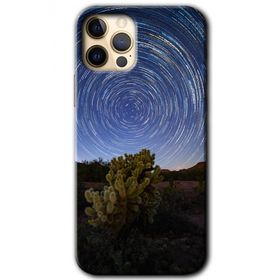 Apple iPhone 12 Pro Eclipse Sky Baskılı Uyumlu Silikon Kılıf