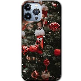 Apple iPhone 12 Pro Happy New Year Baskılı Uyumlu Silikon Kılıf