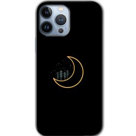 Apple iPhone 12 Pro İyi Geceler Baskılı Uyumlu Silikon Kılıf