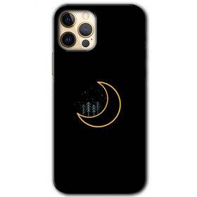 Apple iPhone 12 Pro İyi Geceler Baskılı Uyumlu Silikon Kılıf