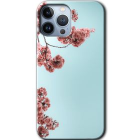 Apple iPhone 12 Pro Japon Çiçeği Baskılı Uyumlu Silikon Kılıf