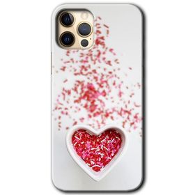 Apple iPhone 12 Pro Kalpli Şekerleme Baskılı Uyumlu Silikon Kılıf