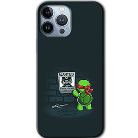 Apple iPhone 12 Pro Kaplumbağa Avcısı Baskılı Uyumlu Silikon Kılıf