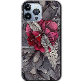 Apple iPhone 12 Pro Kelebek Ömrü Baskılı Uyumlu Silikon Kılıf
