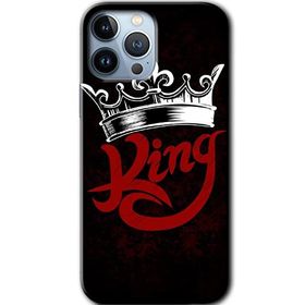 Apple iPhone 12 Pro King Baskılı Uyumlu Silikon Kılıf