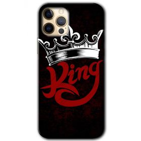 Apple iPhone 12 Pro King Baskılı Uyumlu Silikon Kılıf