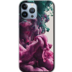 Apple iPhone 12 Pro Liquid Cloud Baskılı Uyumlu Silikon Kılıf
