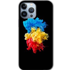 Apple iPhone 12 Pro Max Black 1 Baskılı Uyumlu Silikon Kılıf