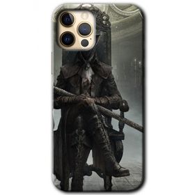 Apple iPhone 12 Pro Max Bloodborne Hunters Baskılı Uyumlu Silikon Kılıf