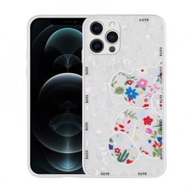 Apple iPhone 12 Pro Max Desenli Sert Silikon Mumila Kapak Kılıf