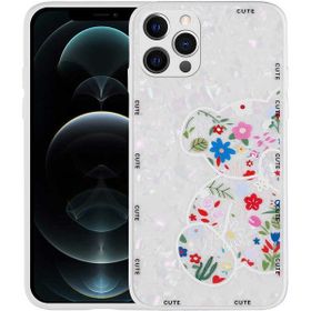 Apple iPhone 12 Pro Max Desenli Sert Silikon Mumila Kapak Kılıf