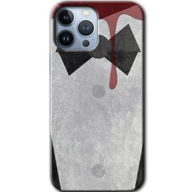 Apple iPhone 12 Pro Max Gentleman Blood Baskılı Uyumlu Silikon Kılıf