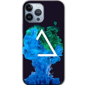 Apple iPhone 12 Pro Max Ink Clot Baskılı Uyumlu Silikon Kılıf