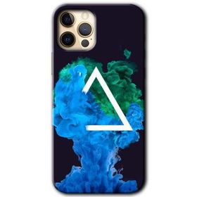 Apple iPhone 12 Pro Max Ink Clot Baskılı Uyumlu Silikon Kılıf