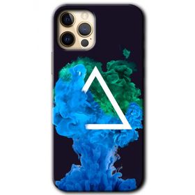 Apple iPhone 12 Pro Max Ink Clot Baskılı Uyumlu Silikon Kılıf