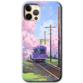 Apple iPhone 12 Pro Max Rails Paint Baskılı Uyumlu Silikon Kılıf