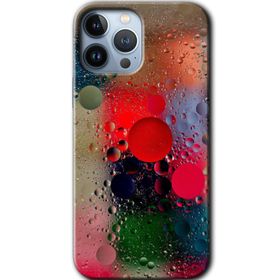 Apple iPhone 12 Pro Max Wet Bubbles Baskılı Uyumlu Silikon Kılıf