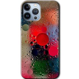 Apple iPhone 12 Pro Max Wet Bubbles Baskılı Uyumlu Silikon Kılıf