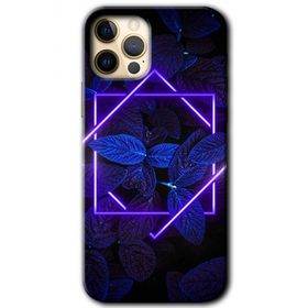 Apple iPhone 12 Pro Mekanik Yaprak 5 Baskılı Uyumlu Silikon Kılıf