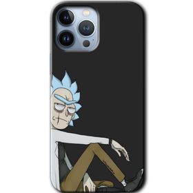 Apple iPhone 12 Pro Rick Baskılı Uyumlu Silikon Kılıf