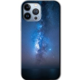Apple iPhone 12 Pro Samanyolu Baskılı Uyumlu Silikon Kılıf