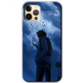 Apple iPhone 12 Pro Sonbahar Yalnızlığı Baskılı Uyumlu Silikon Kılıf
