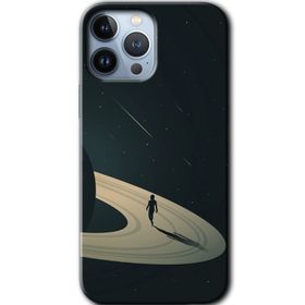 Apple iPhone 12 Pro Space Planet Baskılı Uyumlu Silikon Kılıf