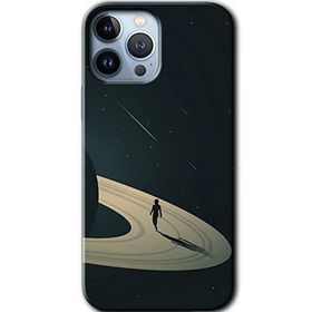 Apple iPhone 12 Pro Space Planet Baskılı Uyumlu Silikon Kılıf