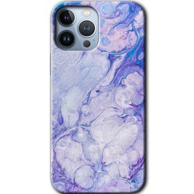 Apple iPhone 12 Pro Spots Lilac Baskılı Uyumlu Silikon Kılıf